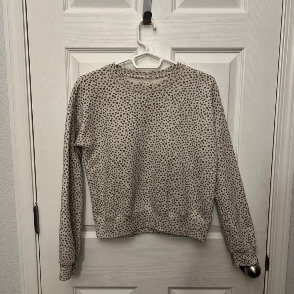 Abercrombie kids/teens animal print sweater